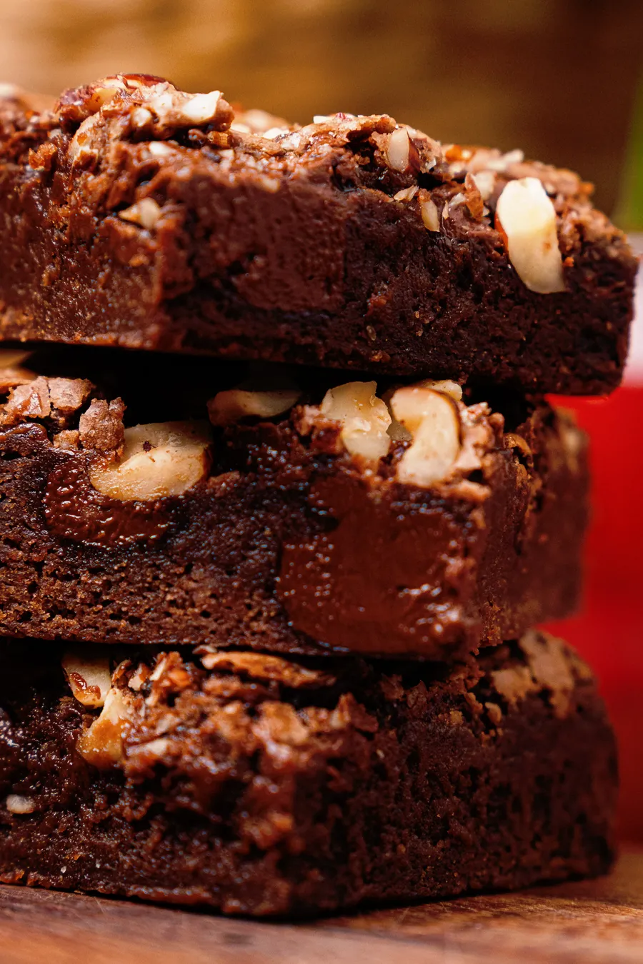 Pilha de brownies